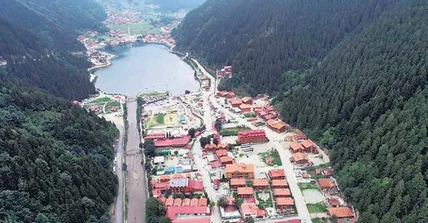 Trabzon’daki Uzungöl’ün eski görünümüne kavuşması için kollar sıvandı