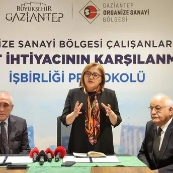 OSB çalışanları için konut müjdesi: Gaziantep Büyükşehir ile OSB arasında iş birliği protokolü imzalandı