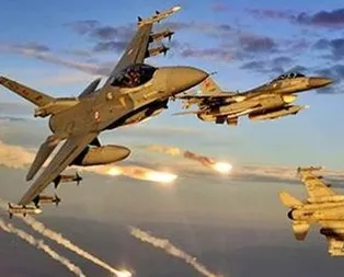 Türk jetleri teröristlere ölüm yağdırdı!
