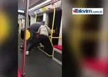 Metroda ırkçı saldırı!