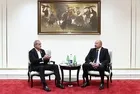 Aliyev ve Pezeşkiyan arasında Türkçe sohbet! Su diyaloğu güldürdü