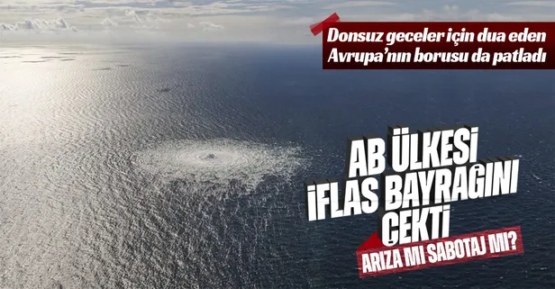 SON DAKİKA: Kuzey Akım 2'de gaz sızıntısı! Sabotaj mı arıza mı? Slovakya iflasa hazırlanıyor: Ekonomimiz çökebilir