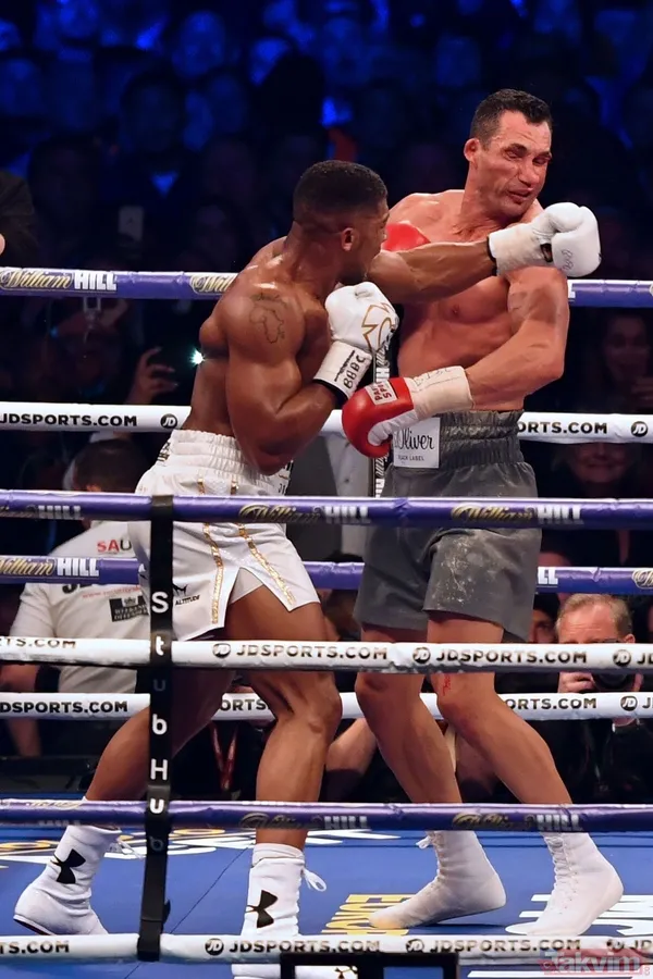 Anthony Joshua - Wladimir Klitschko maçı nefes kesti! - 26