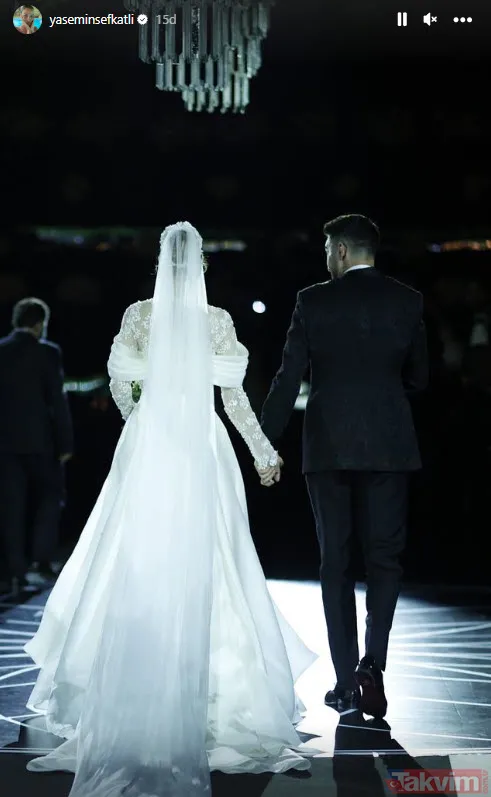 Yasemin Şefkatli'den evlilik yıl dönümü paylaşımı "Bu adamla evleneli iki yıl olmuş" 5 aylık hamile Yasemin bombaları çifter çifter patlattı - 6