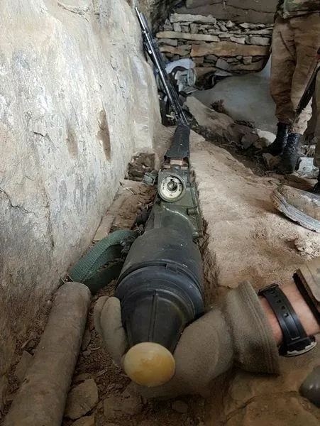 Şırnak'ta Rus yapımı füze ele geçirildi-3