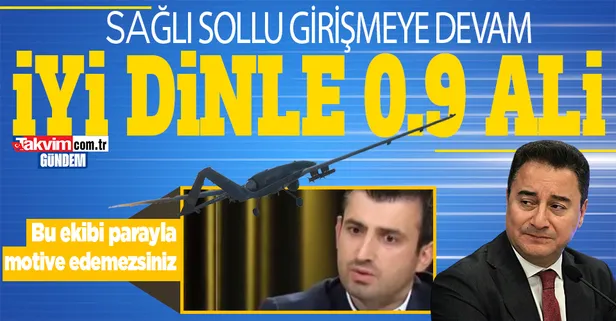Selçuk Bayraktar'dan SİHA düşmanı 0.9'luk Ali Babacan'a bir gönderme daha: Bu ekibi parayla, maddiyatla motive edemezsiniz