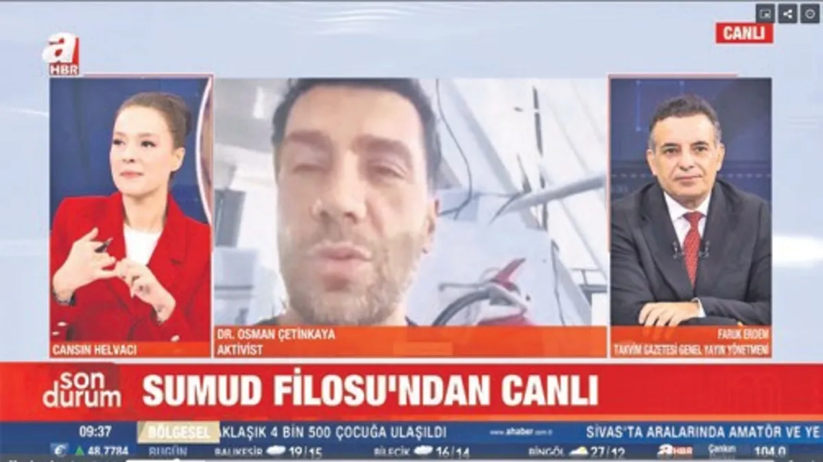 Sumud Filosu Gazze yolunda: Herkesin tek amacı yardımları ulaştırmak