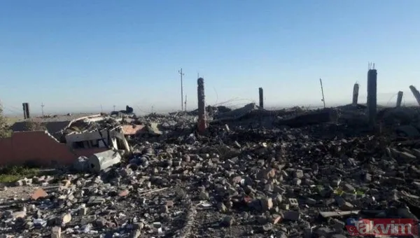 İşte Sincar' da vurulan terör yuvaları - 14