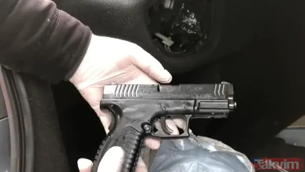 Adım adım takip! Otomobilin her yerinden tabanca çıktı - 8