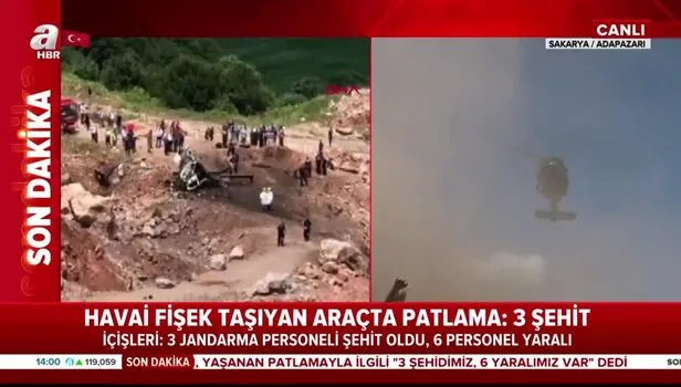 İçişleri Bakanı Süleyman Soylu Sakarya'da patlamanın olduğunu bölgeye intikal etti