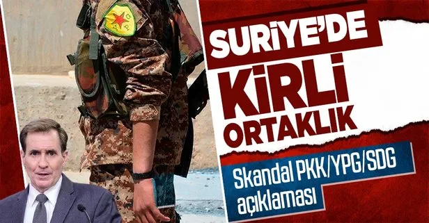 ABD’den skandal PKK/YPG/SDG açıklaması! Suriye’de ortaklıklarını itiraf ettiler...