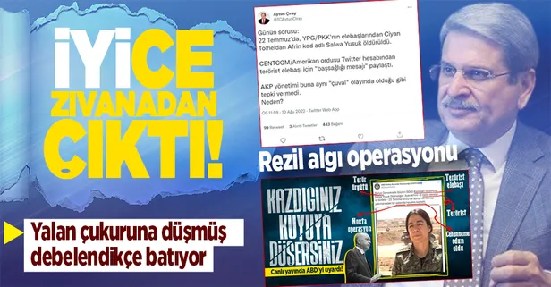 İYİ Partili Aytun Çıray göz göre göre yalan söyledi! Ölen terörist üzerinden giriştiği rezil algı operasyonu elinde patladı