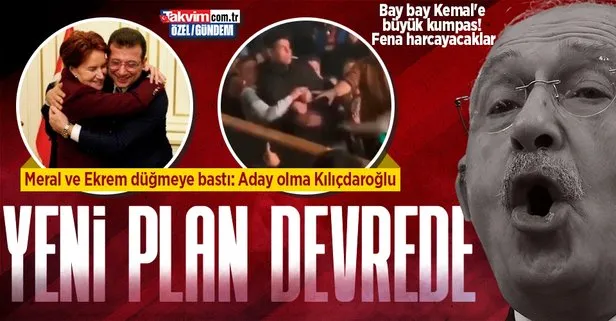 Ekrem İmamoğlu ve Meral Akşener’in yeni planı devrede: Aday olma Kılıçdaroğlu