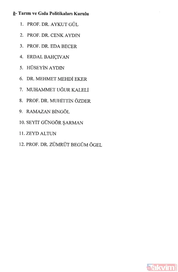 10 ayrı kurula 140 isim | Cumhurbaşkanlığı politika kurulları üyeleri belli oldu! Karar Resmi Gazete'de! Listede Orhan Gencebay da var - 11