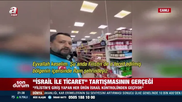 ‘İsrail ile ticareti keselim’ diyenlere videolu cevap!