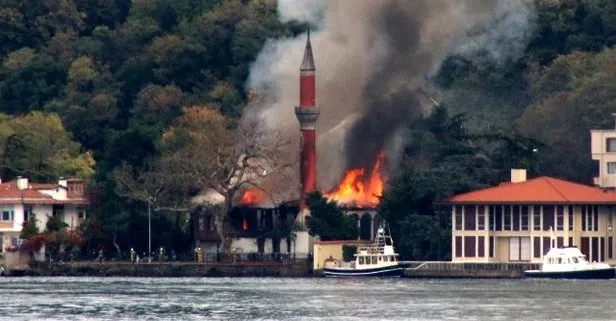 SON DAKİKA! Tarihi Vaniköy Camii’nde çıkan yangına ilişkin bilirkişi raporu tamamlandı! İşte yangının çıkış nedeni