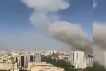 Tahran'da sivil yerleşim yerleri vuruluyor!