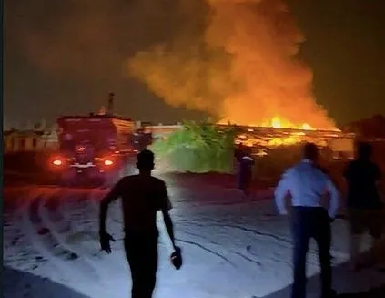 Antalya’da otel yangını