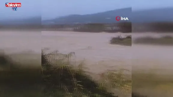 Çanakkale Göçkeada’da sel!