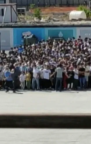 Bu görüntüler Kabataş'tan! İşaretle birlikte adeta hücum ettiler