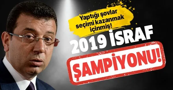 Imamoglu Ndan Israf Sov Ak Parti Yi Israfla Suclayan Imamoglu