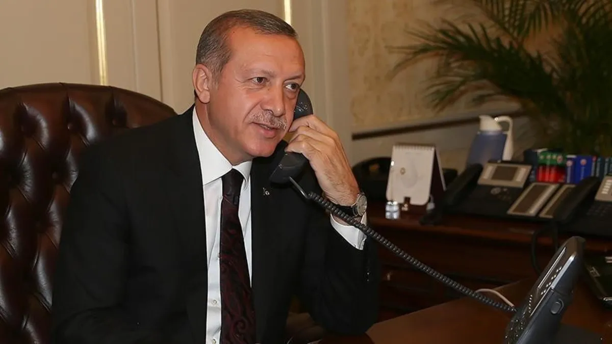 Başkan Erdoğan'dan A Milli Futbol Takımı'na tebrik telefonu! "Biz de sizinle gururlandık"