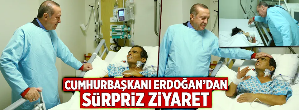 Cumhurbaşkanı Erdoğan’dan Naim Süleymanoğlu’na ziyaret