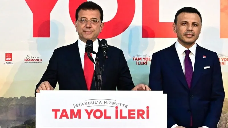 İBB Başkanı Ekrem İmamoğlu.