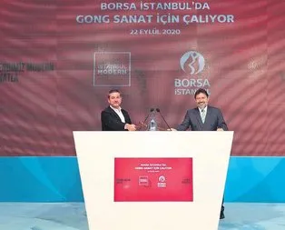 Gong sanat için çaldı