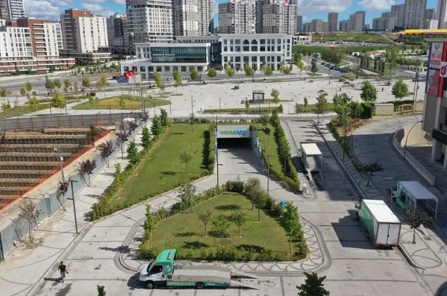 İBB'nin Başakşehir Millet Bahçesi için yapılan otoparkı otomobil firmasına kiraladığı ortaya çıktı!