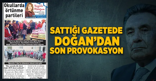 Posta yazarından provokasyon