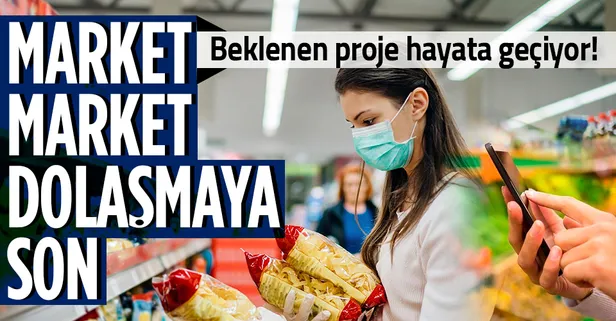 “Birlikten Berekete” projesi hayata geçiyor! En ucuz ürünün nerede olduğu haritada görülebilecek