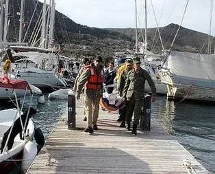 Kaçakları taşıyan tekne battı