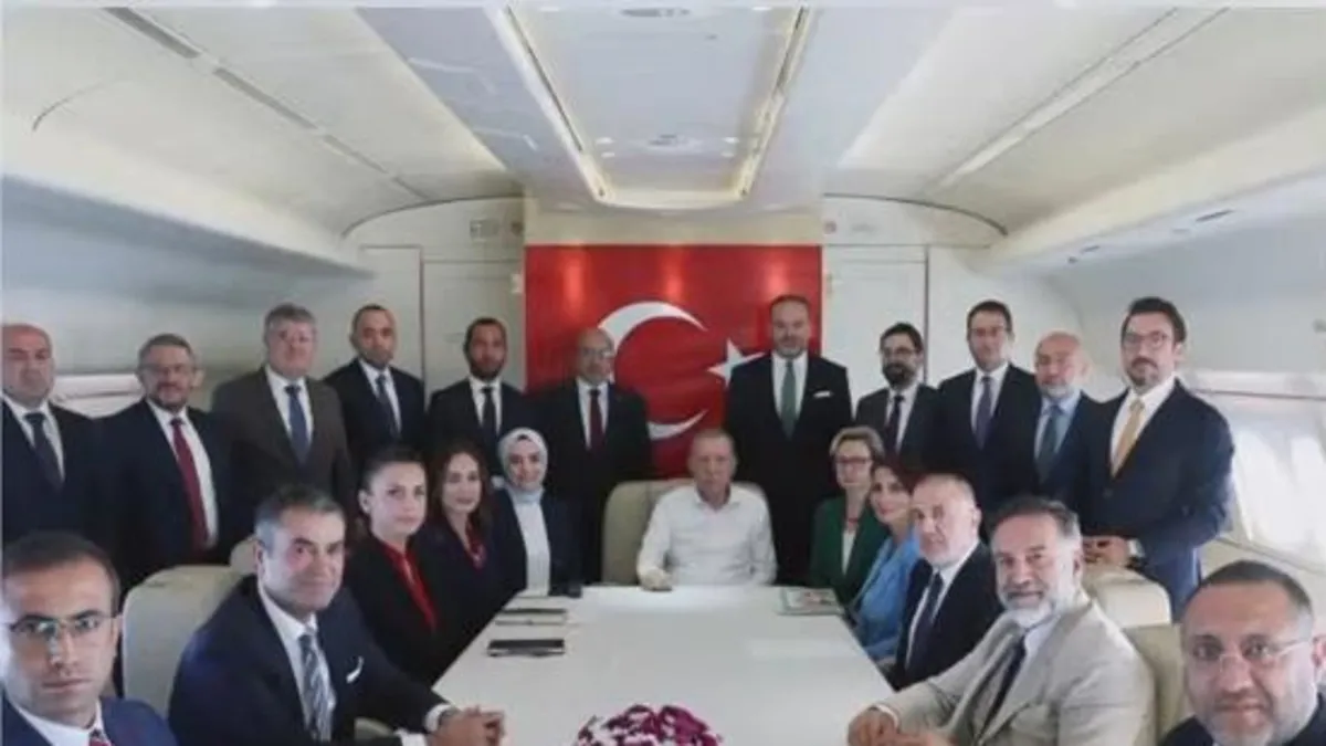 Başkan Erdoğan’dan Brezilya dönüşü uçakta önemli açıklamalar