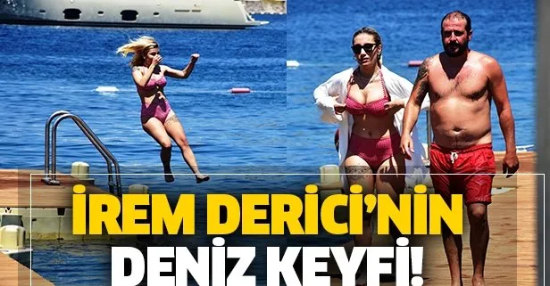 İrem Derici denizin tadını çıkardı!