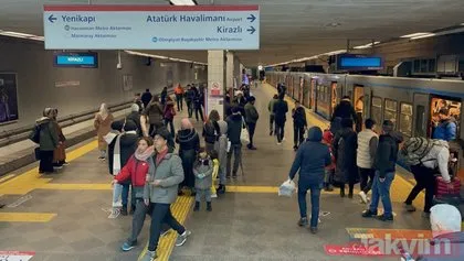 İstanbul’da yine ulaşım çilesi! Metrolar arızalandı vatandaş mağdur oldu