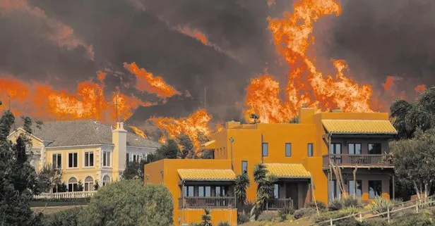Kaliforniya’daki yangın kontrol altına alınamıyor