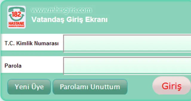 mhrs 2019 alo 182 hastane randevusu