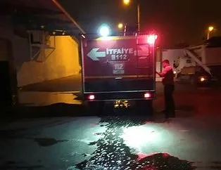 Mersin’de halde korkutan yangın