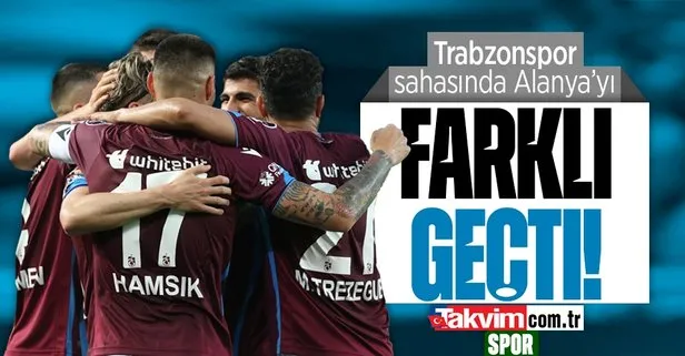 Trabzonspor sahasında farklı kazandı!