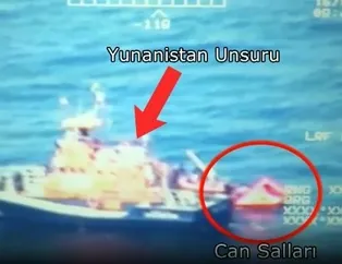 Yunan ölüme itti Türkiye kurtardı! Şok görüntü