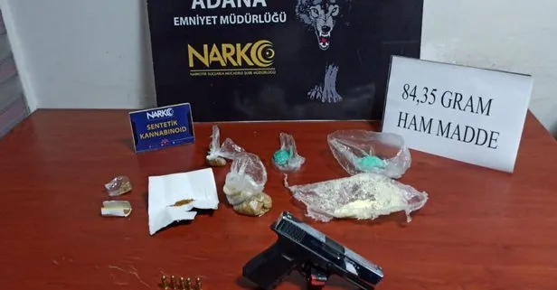 Adana’da 118 uyuşturucu satıcısı torbacı yakalandı