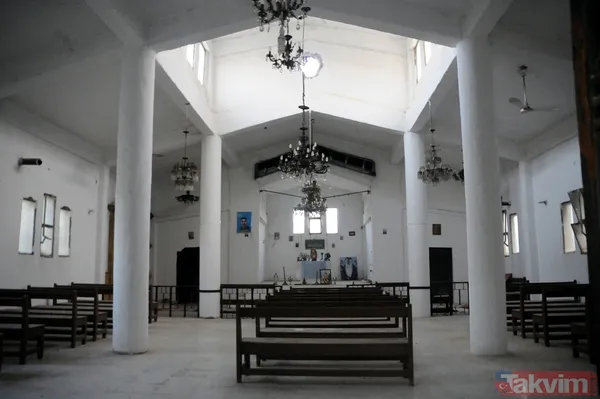 Tel Abyad’daki Ermeni Kilisesi önce DEAŞ sonra PKK tarafından karargah olarak kullanılmış - 4