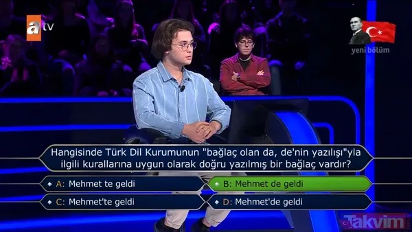 Kim Milyoner Olmak İster'de Kadir İnanır sorusu yarışmacının sonu oldu! Yeşilçam'ın o filmini bilemedi sosyal medyada gündem oldu - 16