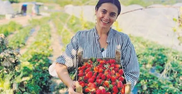 Ege’ye yerleşen Aslıhan Gürbüz çiftçi olup çıktı