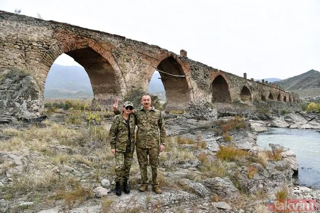 Azerbaycan Cumhurbaşkanı İlham Aliyev, 28 yıl sonra Karabağ'da zafer turu attı