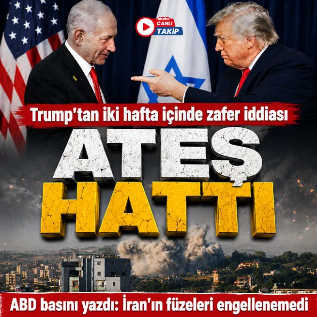 CANLI | Trumptan iki haftada zafer iddiası! Netanyahuyu uyardı: Yalnız kalırsın