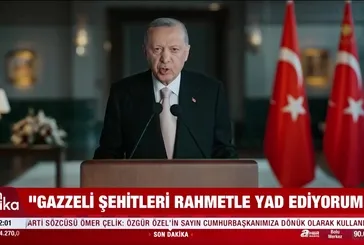 Başkan Erdoğan'dan Kurban Bayramı mesajı