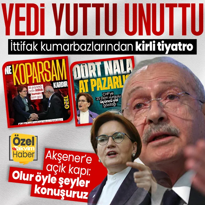 At pazarlığı bir kez daha tescillendi! Kılıçdaroğlundan Akşenere açık kapı: Olur öyle açıklamalar, zamanı gelince konuşuruz