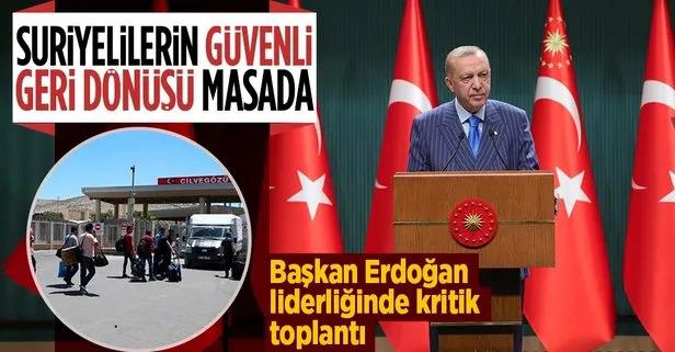 Başkan Erdoğan liderliğinde kritik toplantı!
